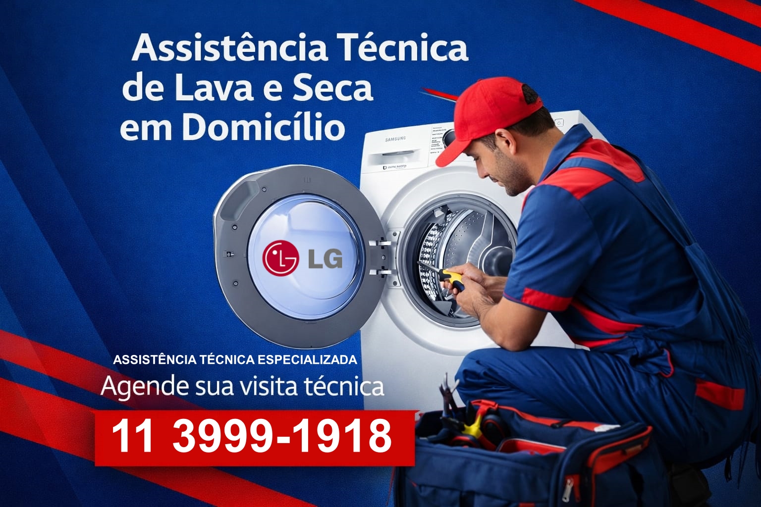 Assistência Técnica LG Lava e Seca
